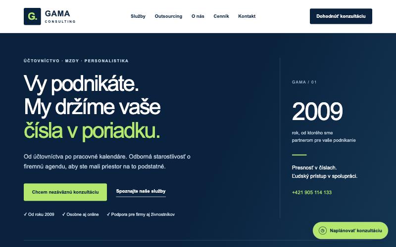 Home page